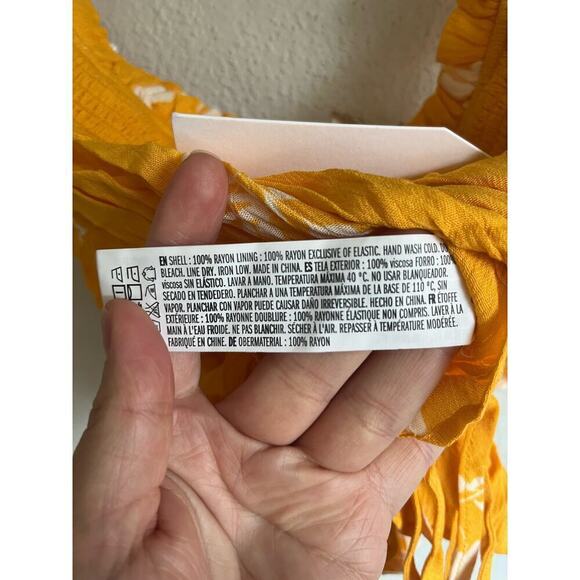 Anthropologie Free The Roses Woman Floral Print Crop Top, Size XS - Picture 7 of 8